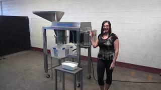 Quadro Model 196S Stainless Steel Particle Size Reduction Demonstration