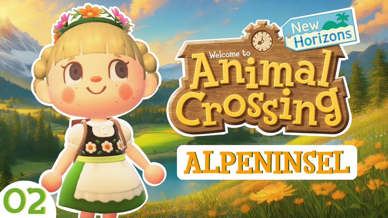 Animal Crossing New Horizons Neue Insel Tag 2 - NEUE Insel - ALPENINSEL ️ // Animal Crossing New Horizons #2