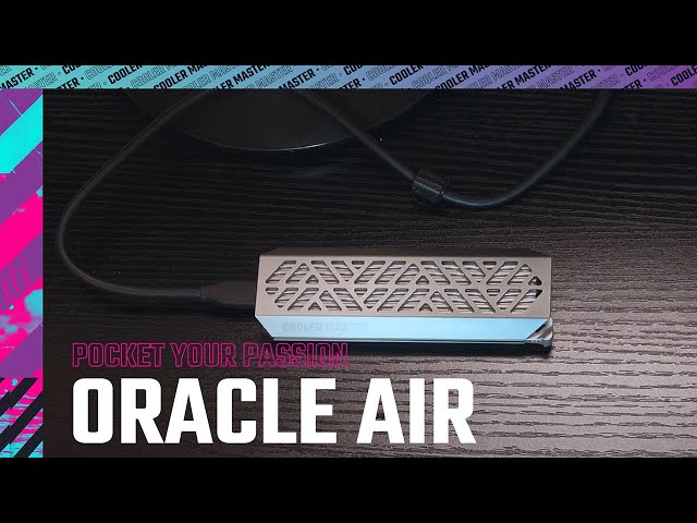 Test du boitier Oracle Air de Cooler Master pour SSD M.2.