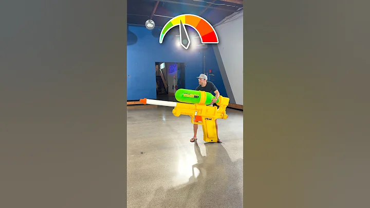 Human vs World’s Largest Water Gun