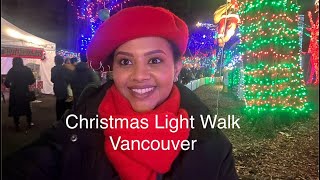 [4k] Vancouver Stanley Park Christmas Walk, Canada Place, Vancouver Canada  2023 in winter #youtube