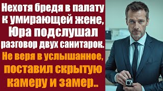 Нехотя бредя в палату к умирающей жене, Юра случайно подслушал разговор двух санитарок. Не веря...