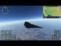 Flightsimulator 2020  darkstar mach 9  landing