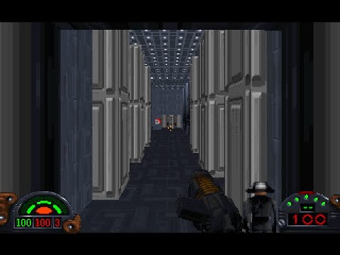 Star Wars: Dark Forces (PC/DOS) 1994, LucasArts "demo" 3-levels play