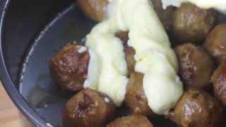 Resipi Meatball Cheese Meleleh