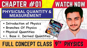 What is Physics? Branches, Physical Quantities & Units | Class 9 & 10 Physics | STBB / CBSE / FBISE