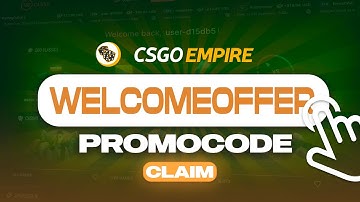 CSGOEMPIRE Promo Code - "WELCOMEOFFER" Free Cases up to $2000! (csgoempire promo code review)