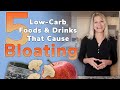 5 Low Carb Foods & Drinks That Can Cause Bloating