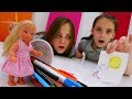 Игры с куклами Барби - Штеффи проказничает! – Смешные видео.