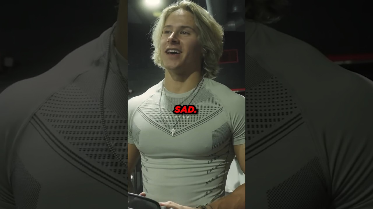 Alex Eubank thinks his arms are small