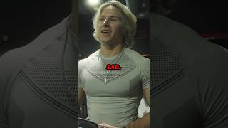 Alex Eubank thinks his arms are small