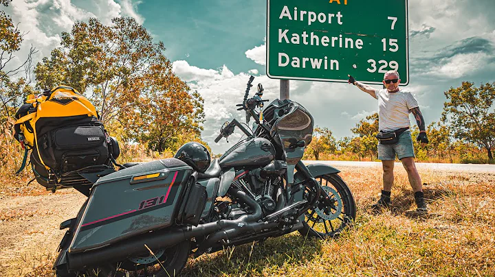 Starting our remote Kimberley Harley Davidson adve...