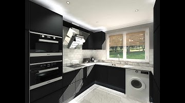 Kitchen space planning with imos iX CAD|CAM software