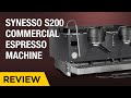iDrinkCoffee.com Review - Synesso S200 Commercial Espresso Machine
