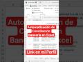 Automatizar Conciliación en Excel #conciliación #conciliacionbancaria #excel #contabilidad