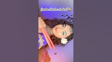 Dholi Taro dhol baaje Transition | Navratri garba dance makeup look Durga Puja Saaj #transition
