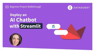 Build and Deploy a Chatbot App Using Streamlit and OpenAI | Dataquest Project Lab