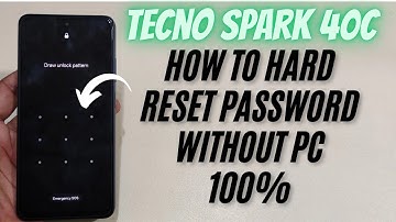 Tecno Spark 40C  Forgot Password? Hard Reset Unlock Without Pc 2025 September 
