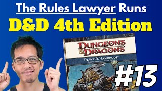 The Rules Lawyer runs Dungeons & Dragons 4th Edition! SESSION 13
Pathfinder 2e taking inspiration from D&D 4e has always made me want to play and learn more from this system. We are running through the very straightforward Dungeon Delve campaign, which was designed to be a series of thirty one-shots, one for each level of play.
The players in my private campaign have been gracious enough to have their play livestreamed. They met me through my (mostly PF2e-focused) YouTube channel, and have varying levels of experience with D&D 4e. (Most have not actually played it before.) This will be a joint journey of discovery!
Our party is:
Boletus (dwarf warden)
Granny Hillburrow (halfling rogue)
Claw (longtooth-shifter runepriest)
Thanks to the D&D 4e Discord, which helped me and has a lot of resources for running D&D 4E: https://discord.gg/B89eMPXEWc
YOU MAY ALSO BE INTERESTED IN MY FIRST 4E CAMPAIGN with Pathfinder 2e players:
https://youtube.com/playlist?list=PL_zoIs8Bq2N6nX3GBEpvZWct0DsfuaXux&si=7vTV6lOOiLJ0S0bV The Rules Lawyer runs Dungeons & Dragons 4th Edition! SESSION 13
