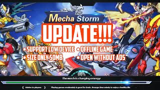 Download Game Mecha Strom Apk (Unlimited Purchases & Open Without Ads) | Game Offline!! screenshot 1