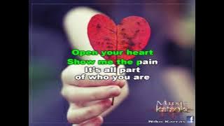 BIRGITTA HAUKDAL - OPEN YOUR HEART karaoke