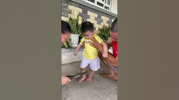 Mẹo đập cá lóc cho bé mau biết đi  #embe #giadinh