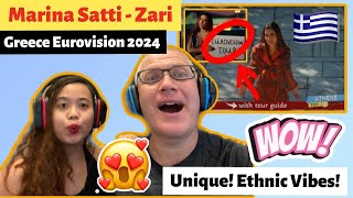 Marina Satti - ZARI | Greece 🇬🇷 | Official Music Video | Eurovision 2024 REACTION