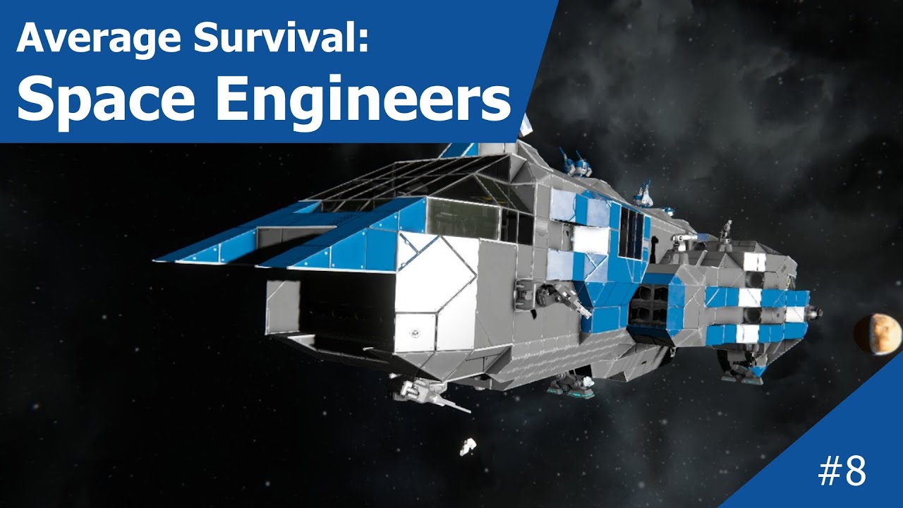 Space Engineers Average Co op Survival Episode #8: Upgrades and Fights ...