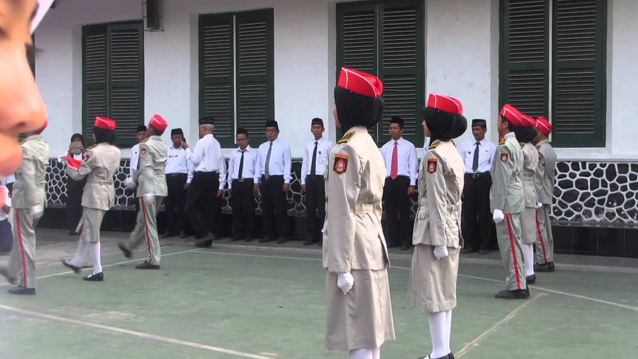 Upacara 17 Agustus 2015 SMP N 5 Yogyakarta