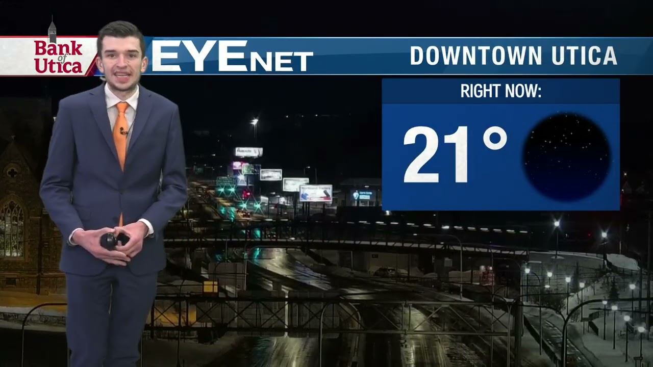 Прогноз погоды в программе Eyewitness News в 22:00: среда, 02.11.2026.