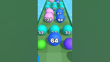 Ball ⚽⚽🏐⚽⚽ Run 2048 , Gameplay walktrough android iOS