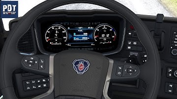✅[ETS2. V1.37]...PDT...Scania S Dashboard Computer 1.5 for 1.37 ONLY Fix