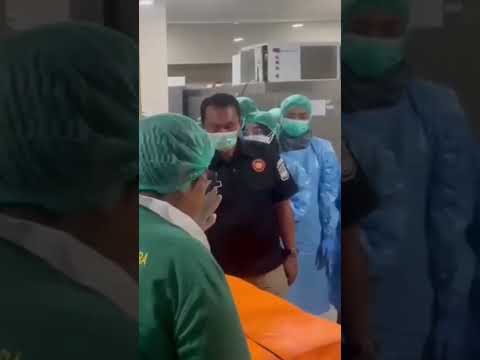 KERJA BARENG DOKTER FORENSIK POLDA SUMSEL