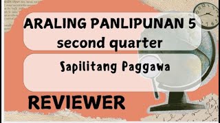 Araling Panlipunan Quarter 2 Reviewer Summative 5