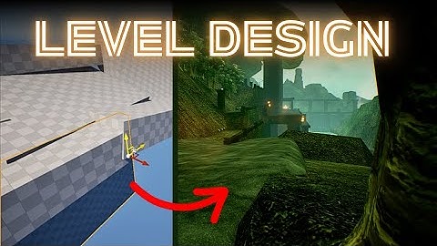 UE5 Level Design Time Lapse.  Clans of four color.