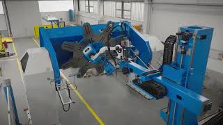 TIESSE ROBOT | Robotic system for pulsed MIG welding on large components