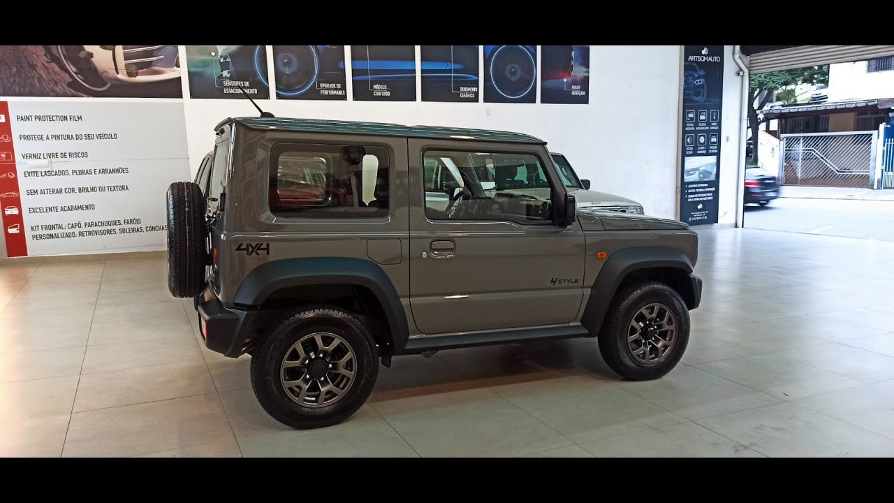 Suzuki Jimny Sierra - Sensor traseiro com display integrado mídia - ArtsomAuto