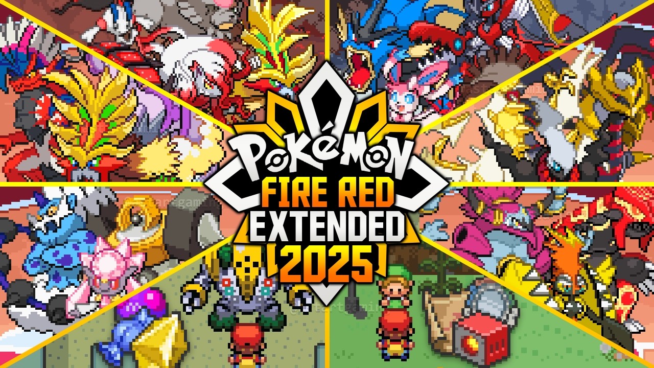 UPDATED Pokemon GBA With GEN 1-9, EXP All, CUSTOM Difficulty, Ultimate ...
