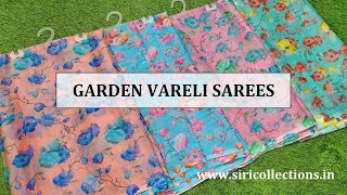 Garden Vareli Nara Chiffon Sarees from Siri Collections Nizampet screenshot 4