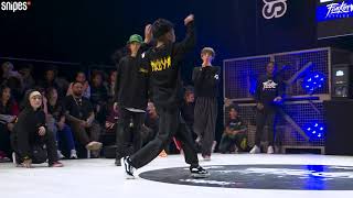 SNIPES FUNKIN STYLEZ 2019 - KIDZ TEAM BATTLE - FINAL -  Kids Japan vs. Ghetto Funk Family