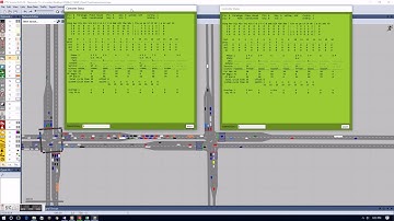 VISSIM External Controller: Actuated-Coordinated