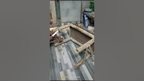 How to make a table from bamboo 🎍at home#youtube #trending #trending #andaman #tools #cuttingskills