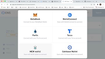 How to CONNECT or DISCONNECT METAMASK WALLET to ENS DOMAIN?