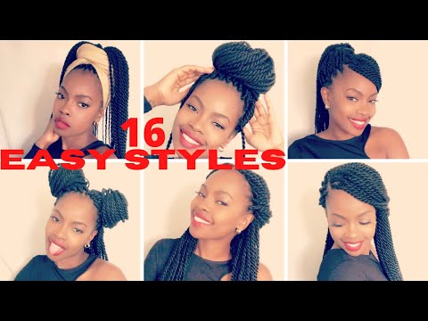 16-ways:-how-to-style-braids-|-long-senegalese-twists-|-braids-style-tutorial-|-*easy*