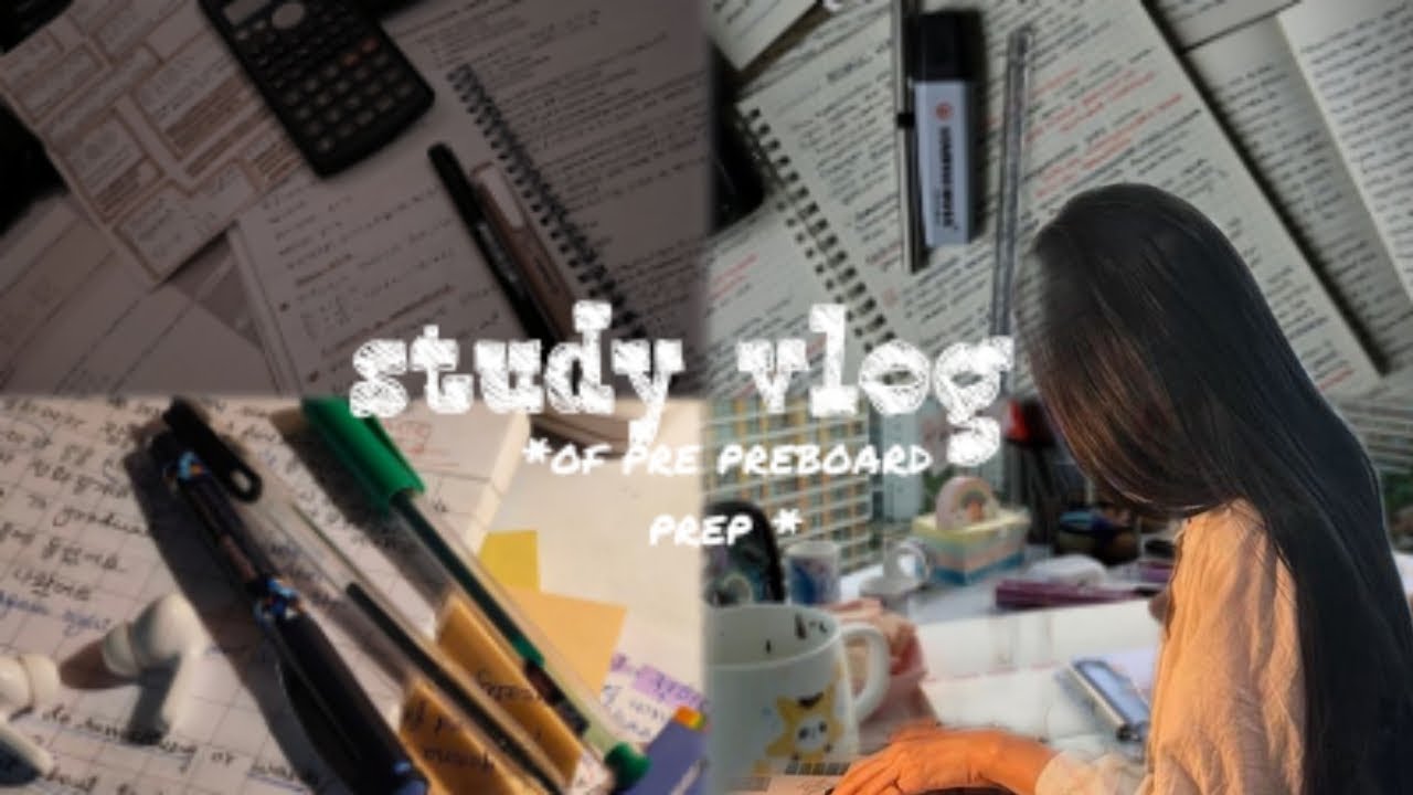 study vlog of pre boards prep 📚 | as cbse 10th grader ️ #preboards2025 ...