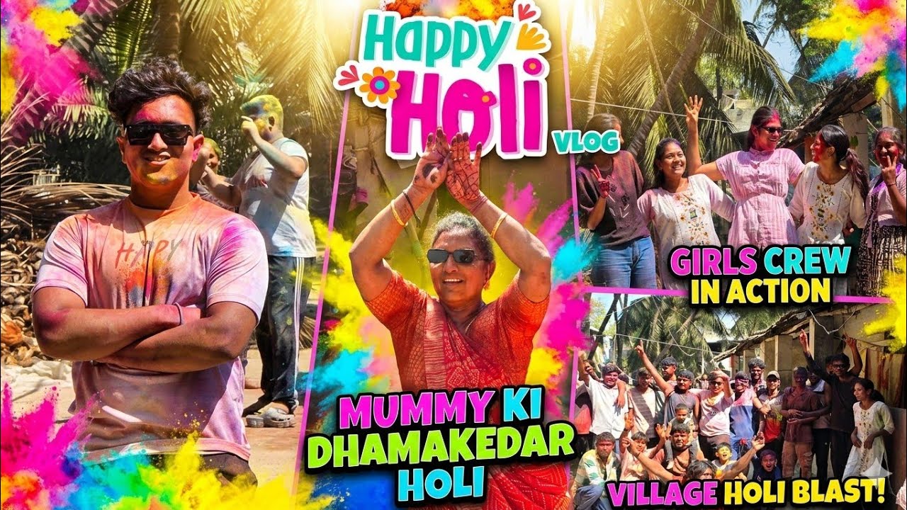 Happy Holi Full Vlog 2026 Celebration  #happyholi #2026 #diuisland #festival #diu #vlogging #viral 