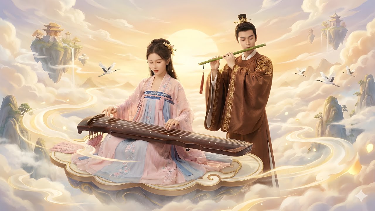 Top Chinese Zen Relaxing Music |Bamboo Flute, Erhu & Guzheng for Deep ...