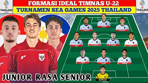 SIAP KALAHKAN FILIPINA❗ini dia formasi ideal timnas Indonesia vs Filipina sea games 2025 Thailand