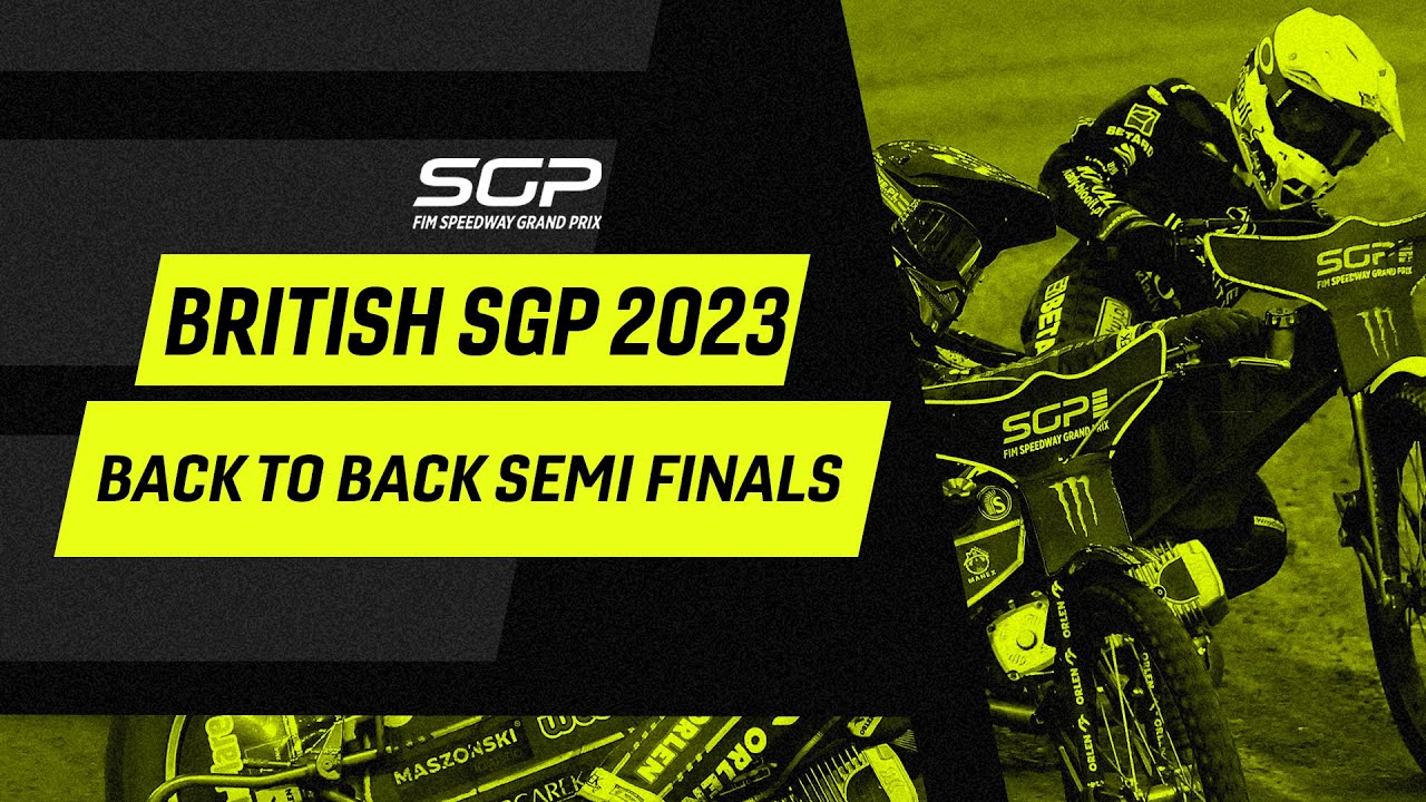 Ride or Die time! 🔥 Both Semi-Finals #BritishSGP | FIM Speedway Grand Prix