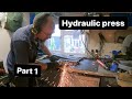 Hydraulic press build part 1